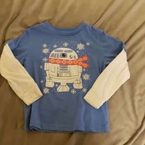 1/$5 or 3/$10 Star Wars L/S t-shirt boys size 5T